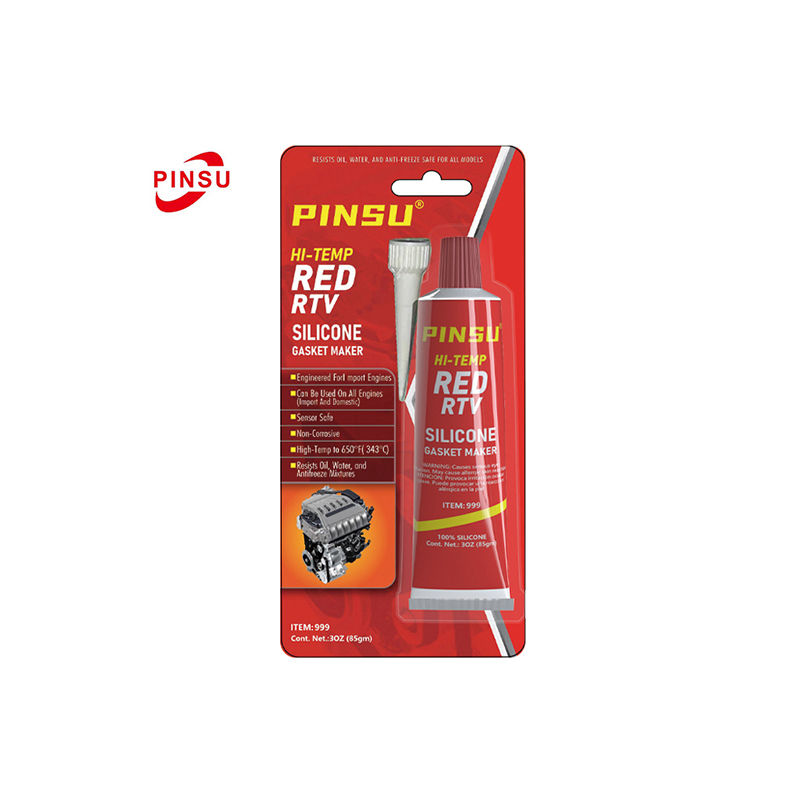Sello de junta de silicona resistente a altas temperaturas PINSU-RTV - Sellador impermeable de grado automotriz/industrial